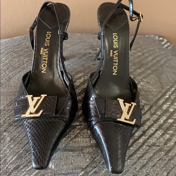 Louis vuitton rhinestone heels Clearance